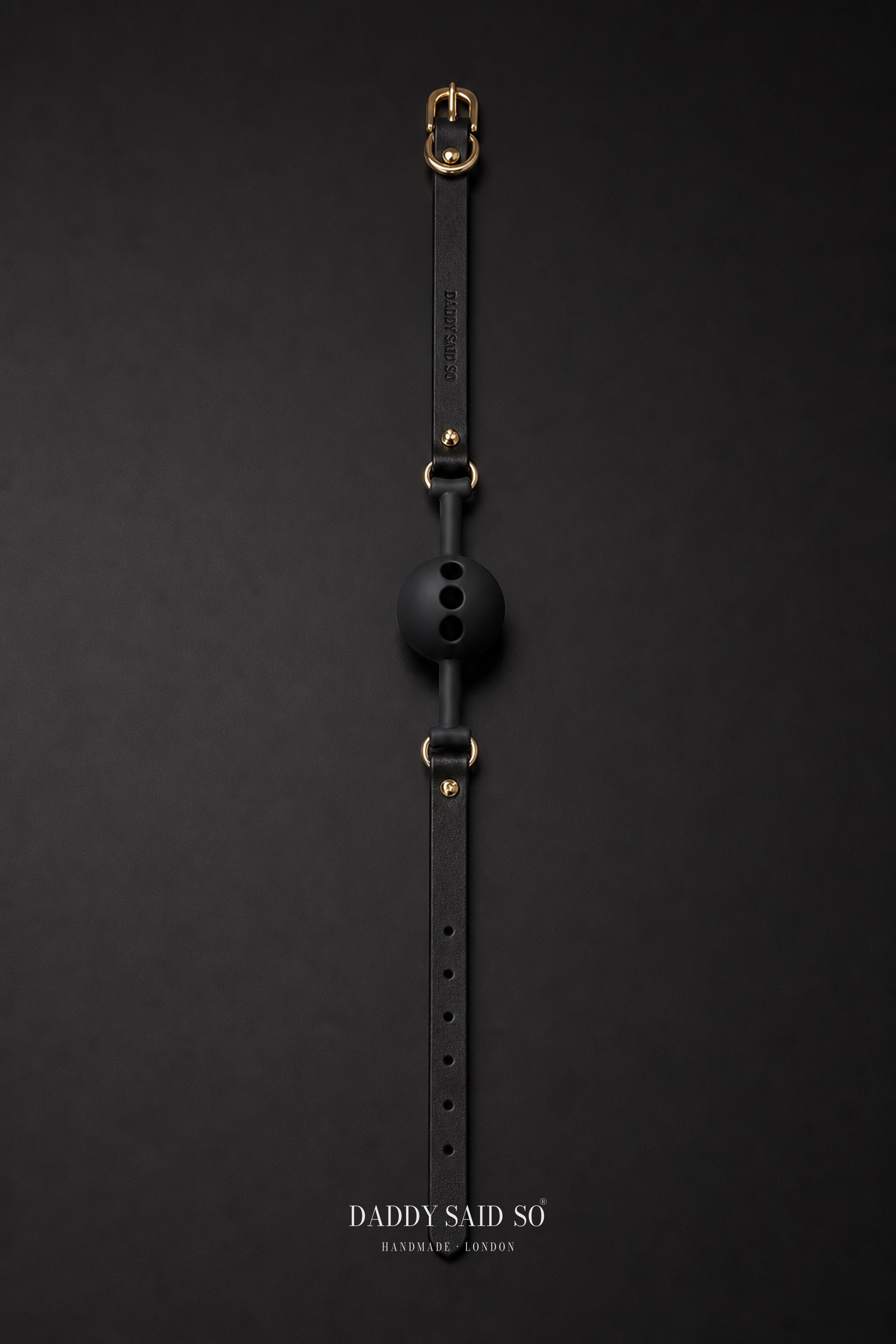 The Gilded Silence Ball Gag