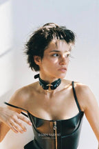 Double Stripe Choker with O-ring