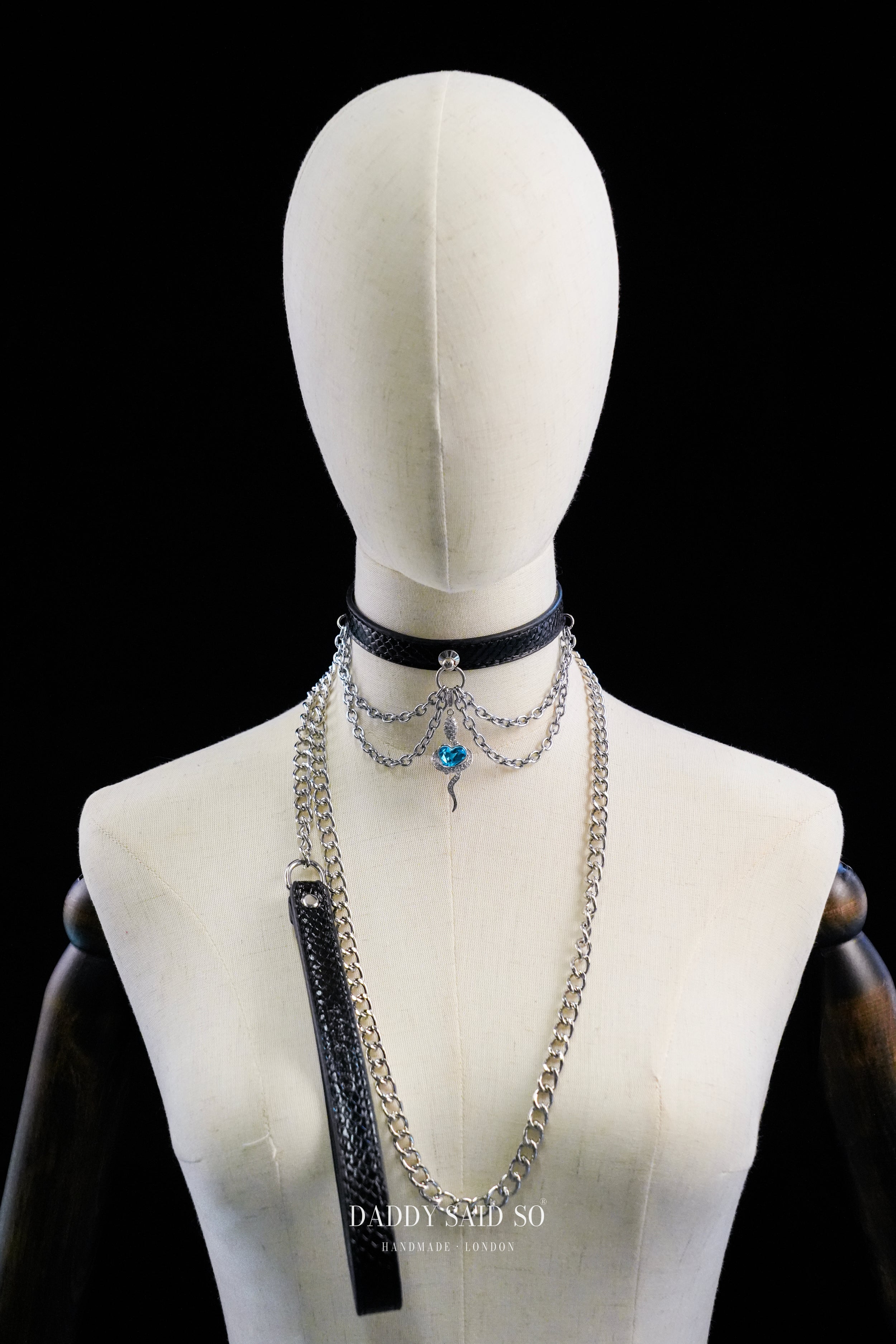 Serpent Chain Statement Choker