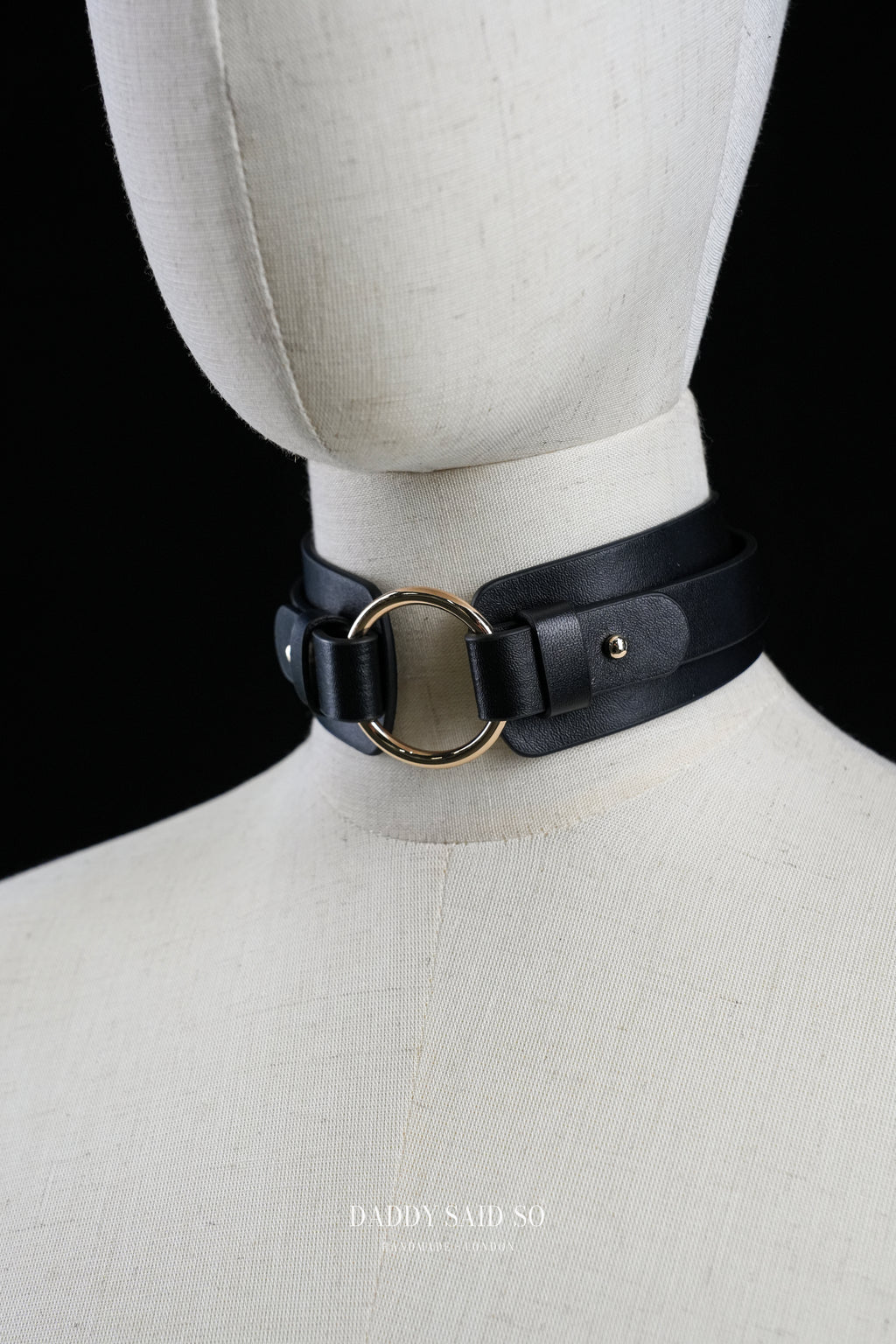 Double Stripe Choker with O-ring