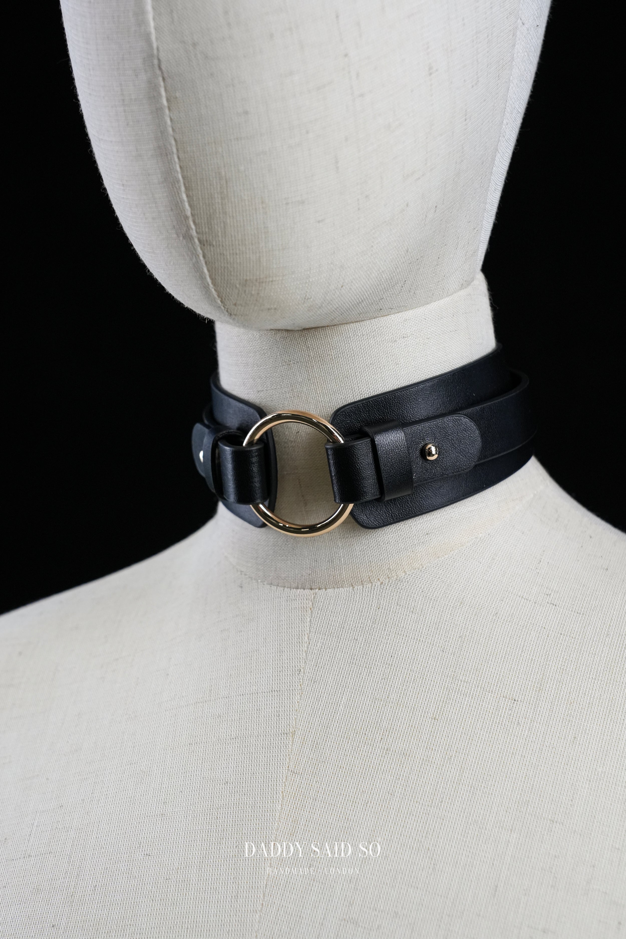 Double Stripe Choker with O-ring