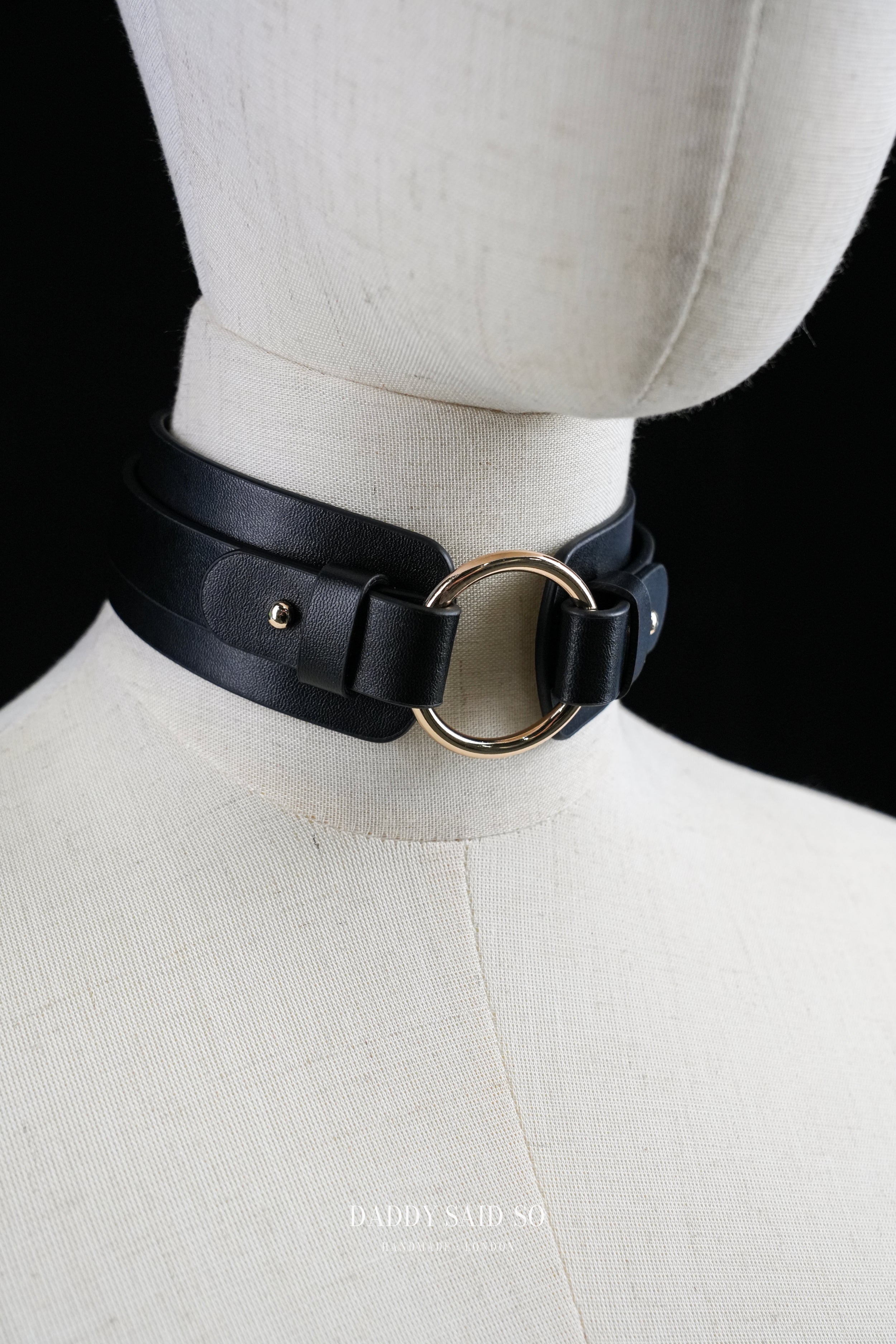 Double Stripe Choker with O-ring