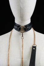 Double Stripe Choker with O-ring