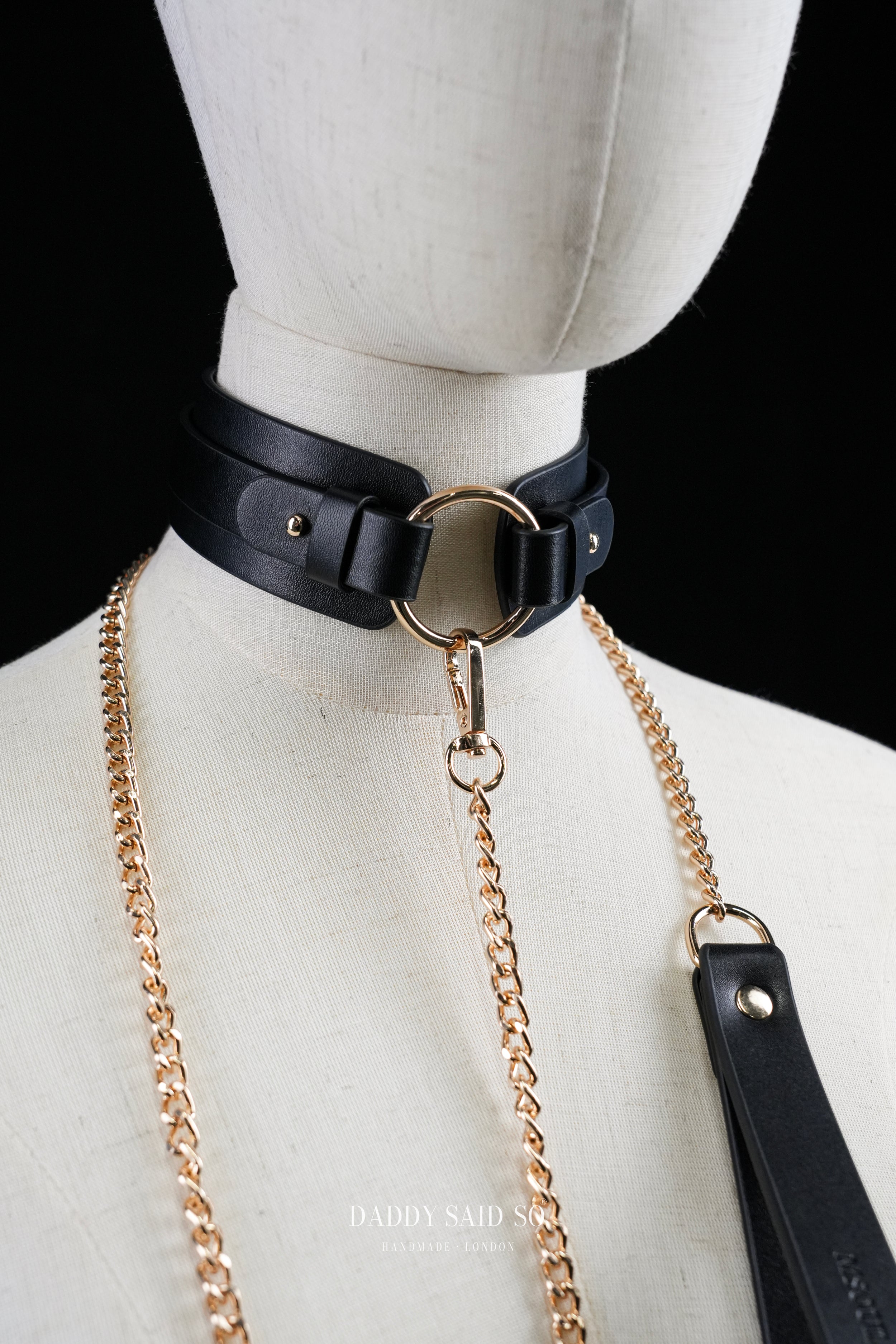 Double Stripe Choker with O-ring