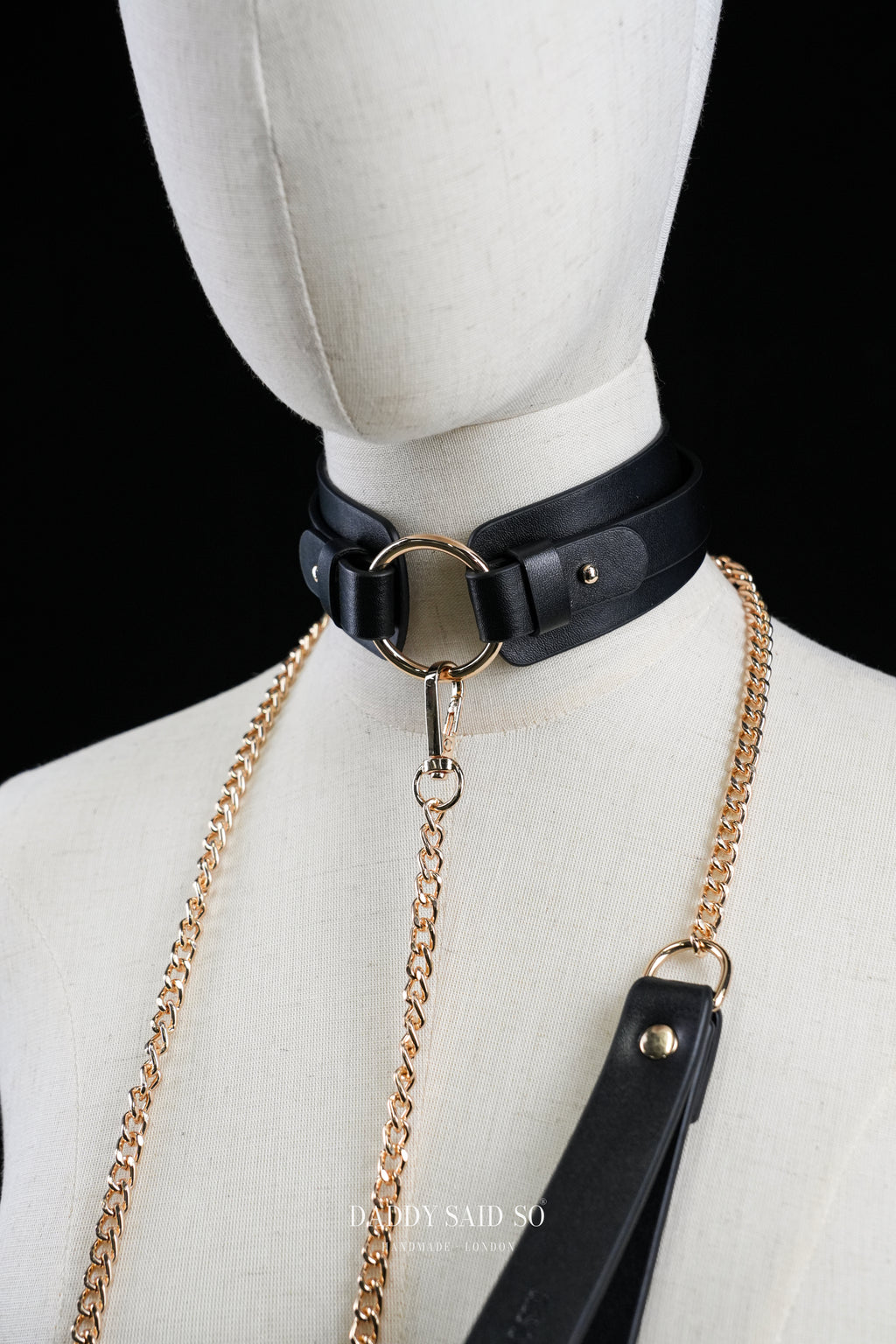 Double Stripe Choker with O-ring