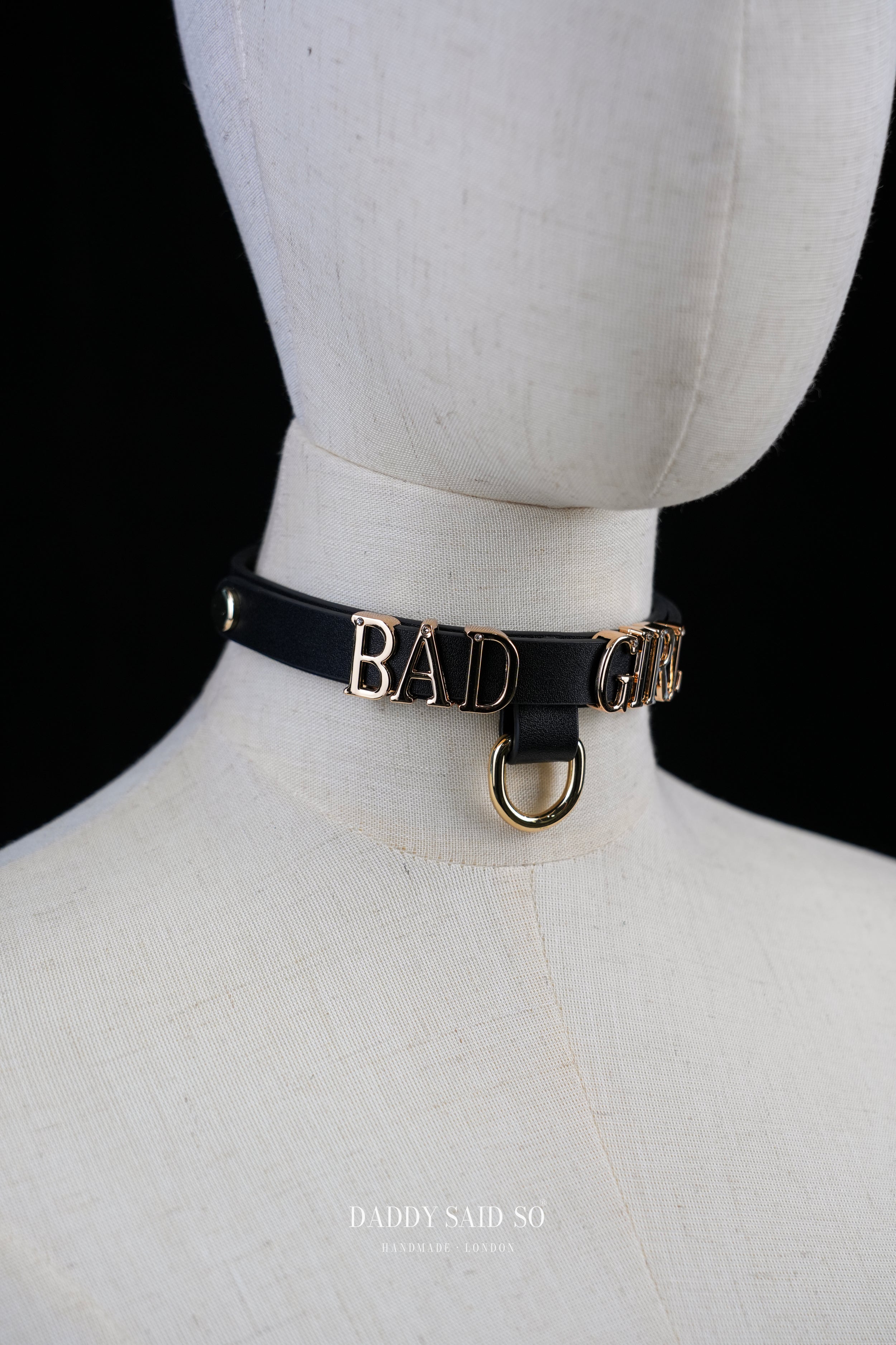 Dual Luxe Custom Name Choker