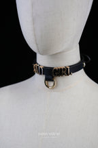 Dual Luxe Custom Name Choker