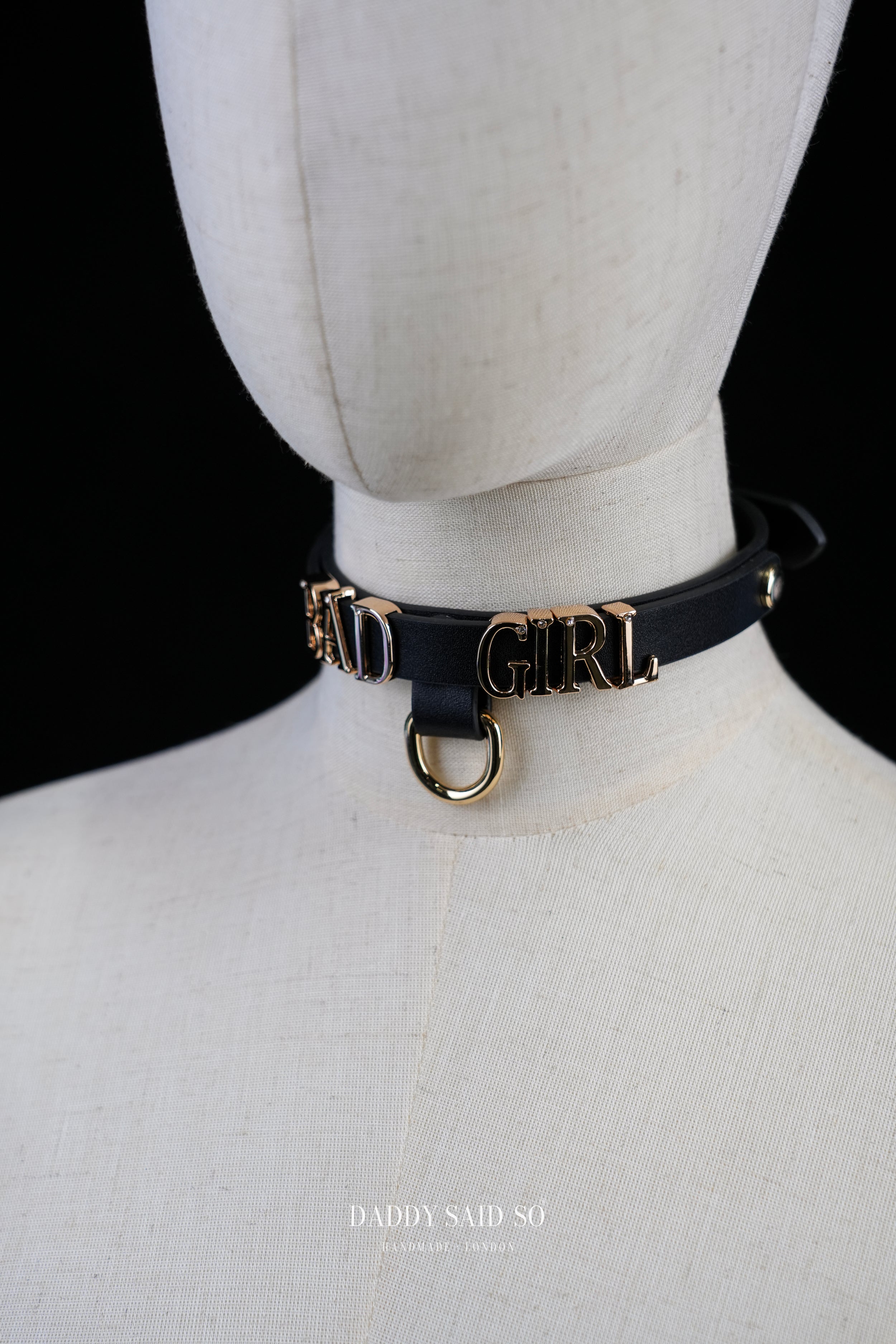 Dual Luxe Custom Name Choker