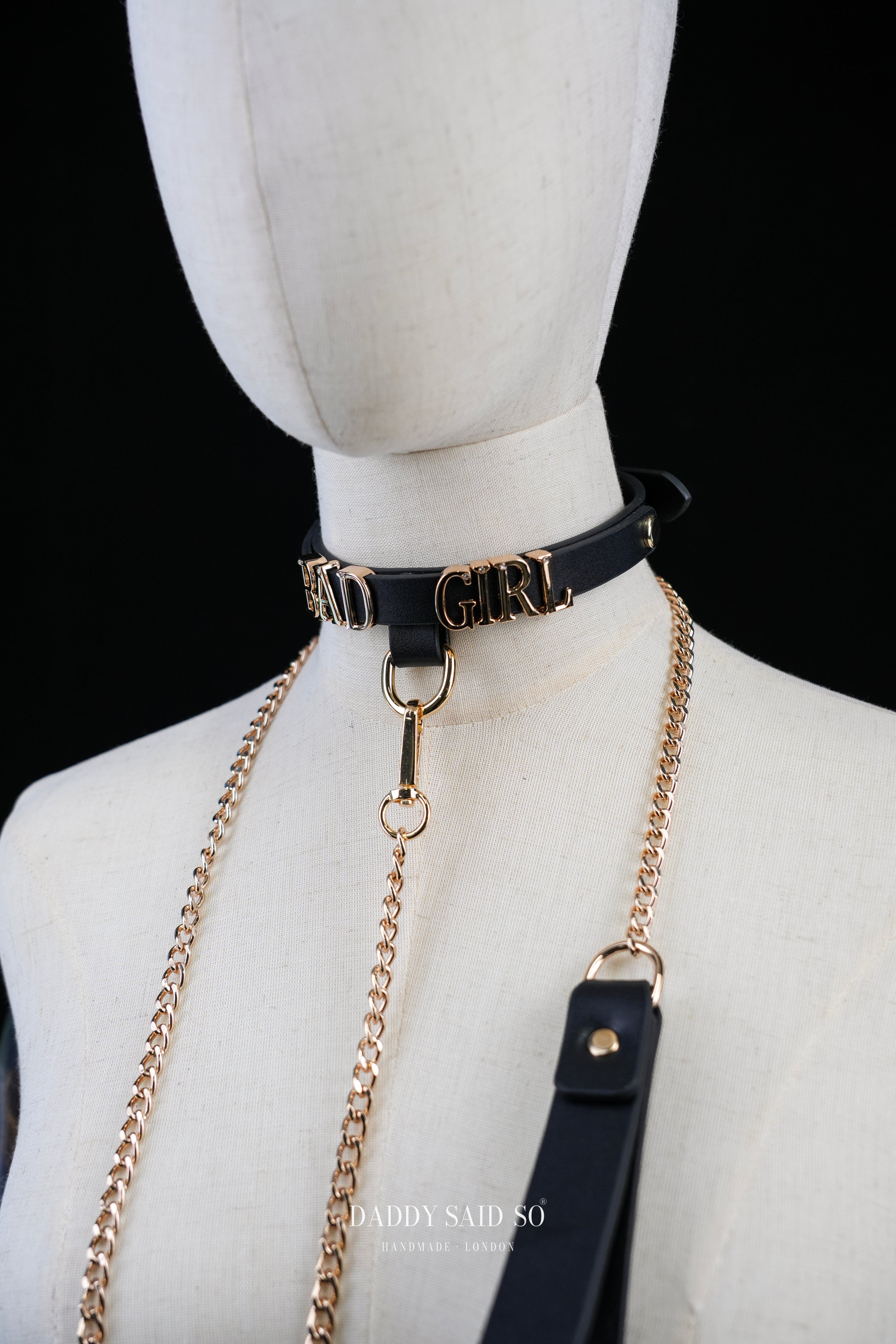 Dual Luxe Custom Name Choker