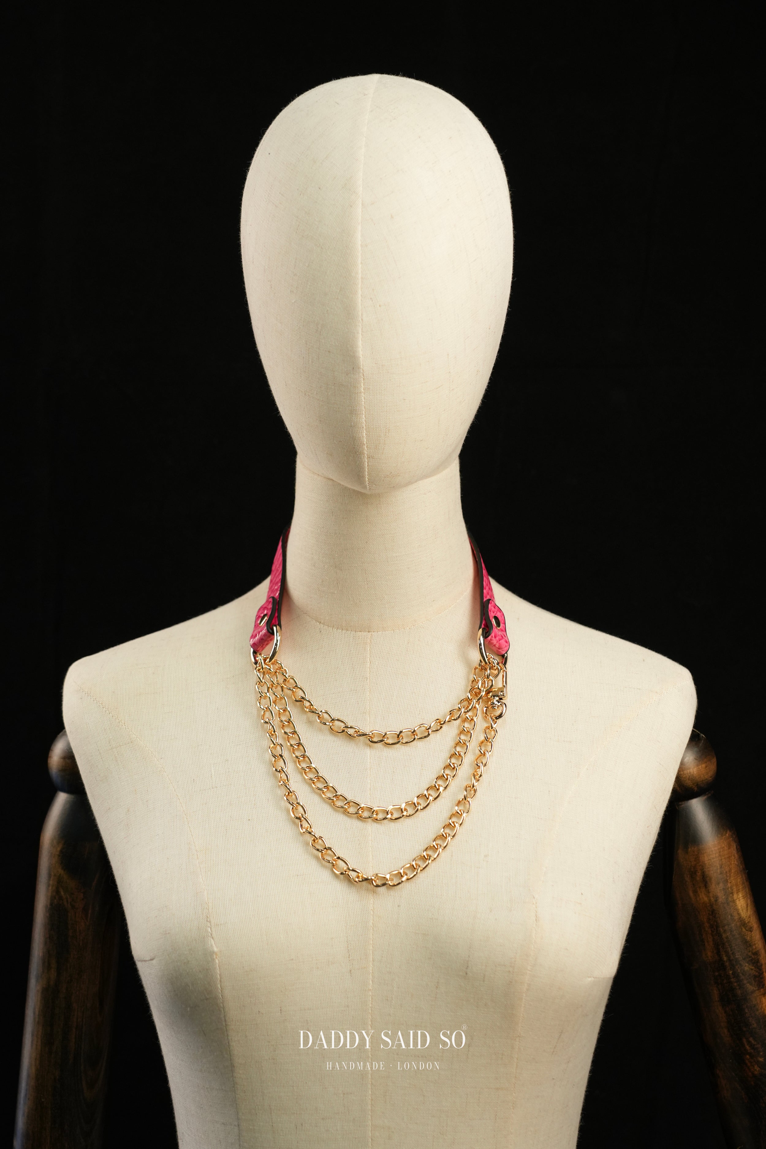 Crimson Chain Choker