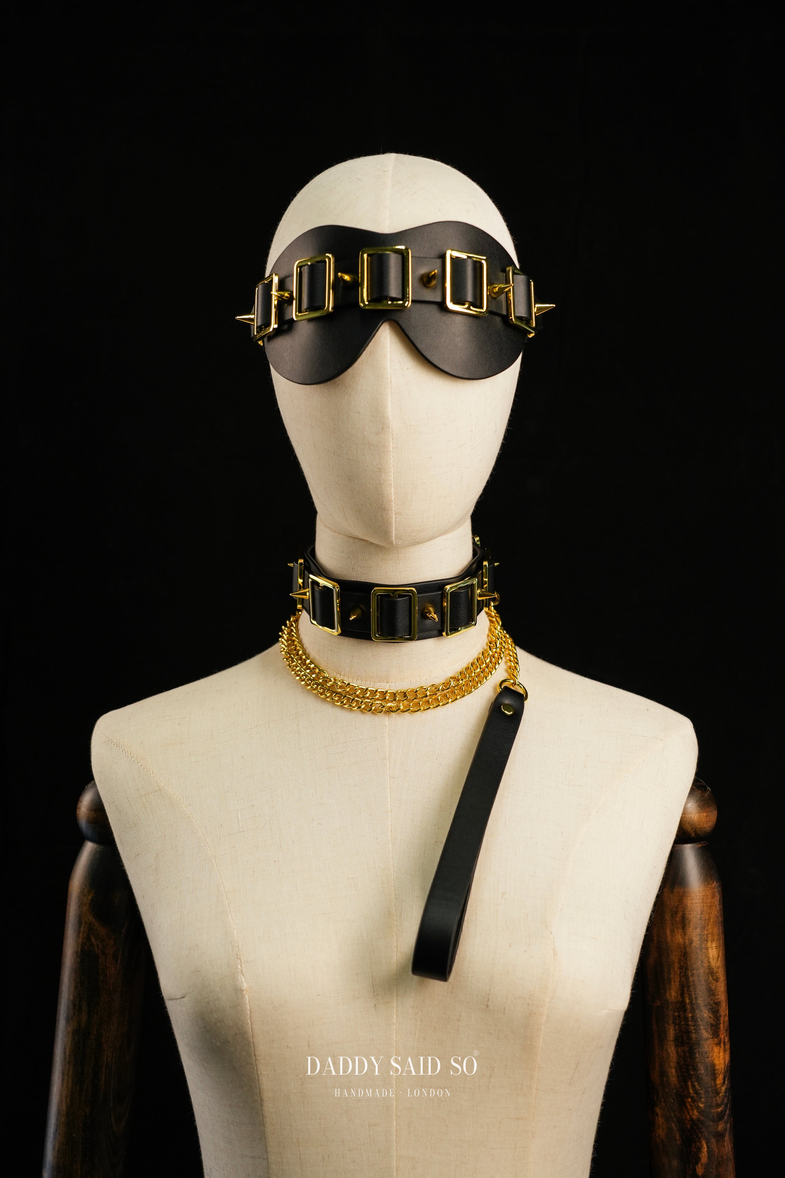 Gilded Spike Bondage Set