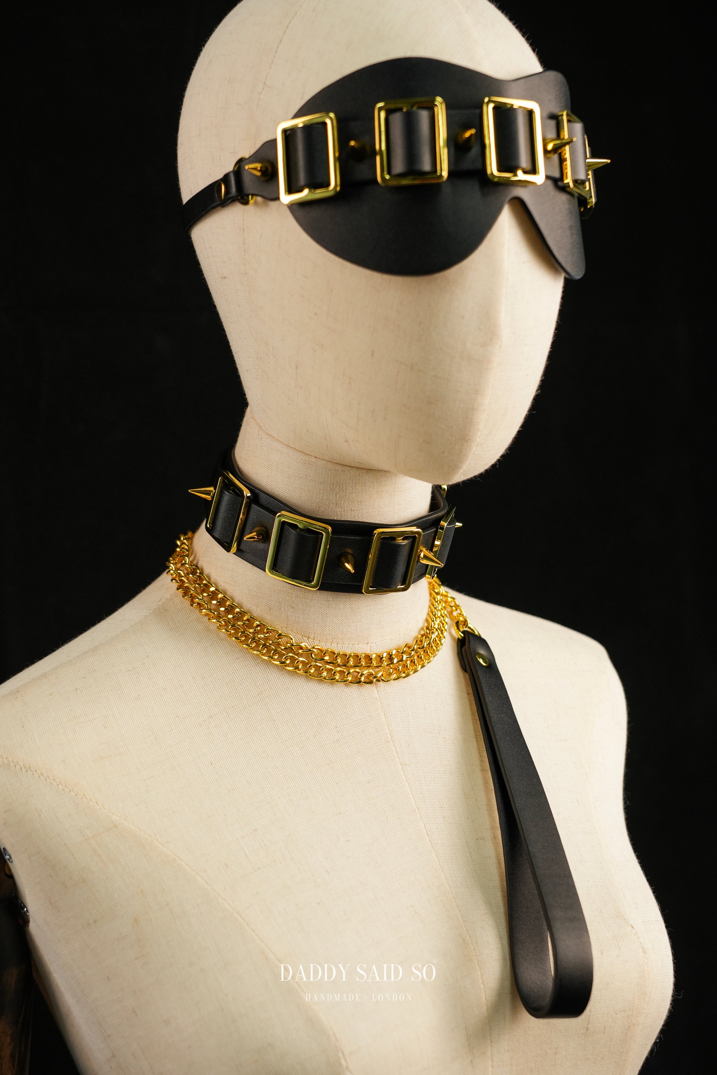 Gilded Spike Bondage Set