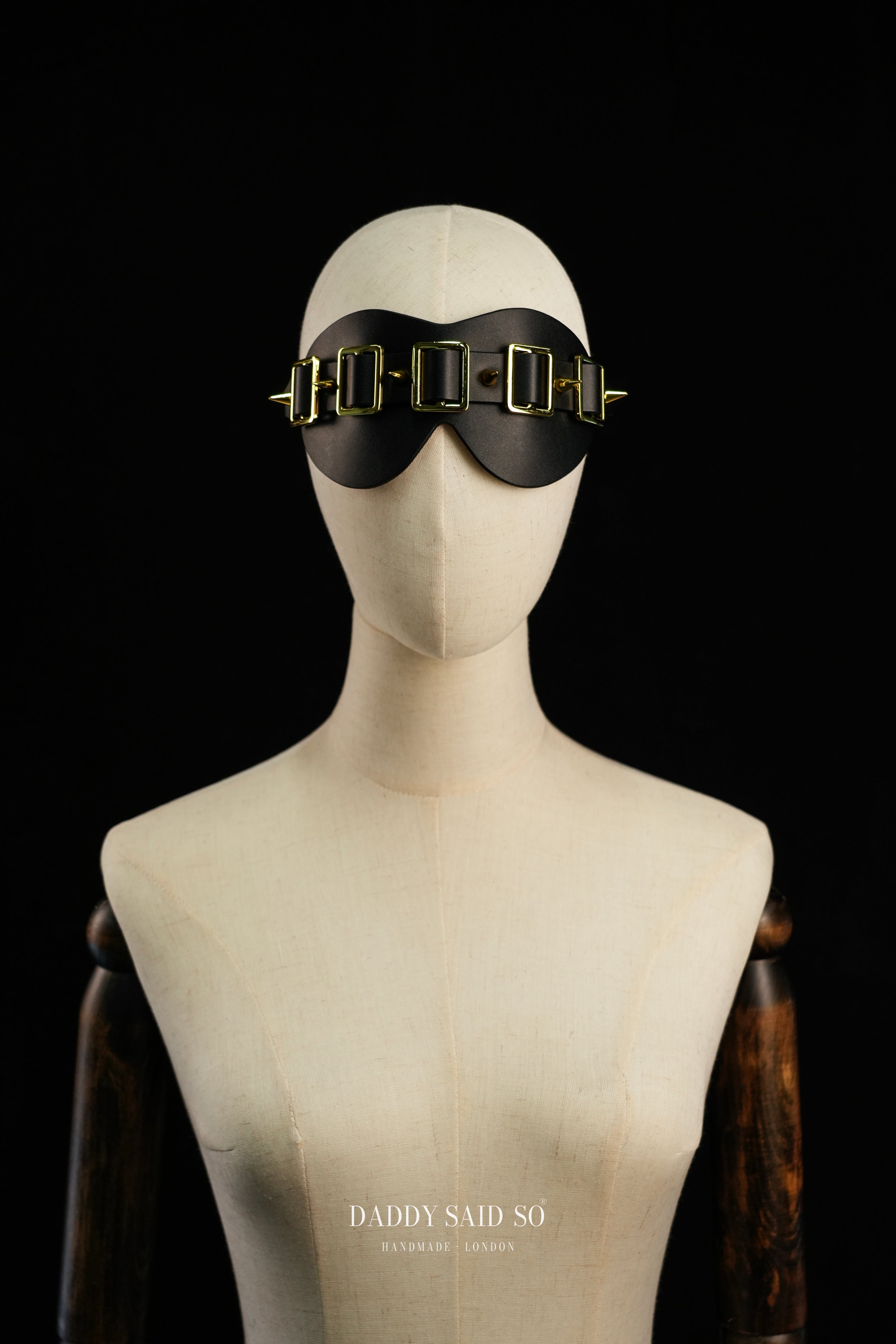 Gilded Spike Eye Mask