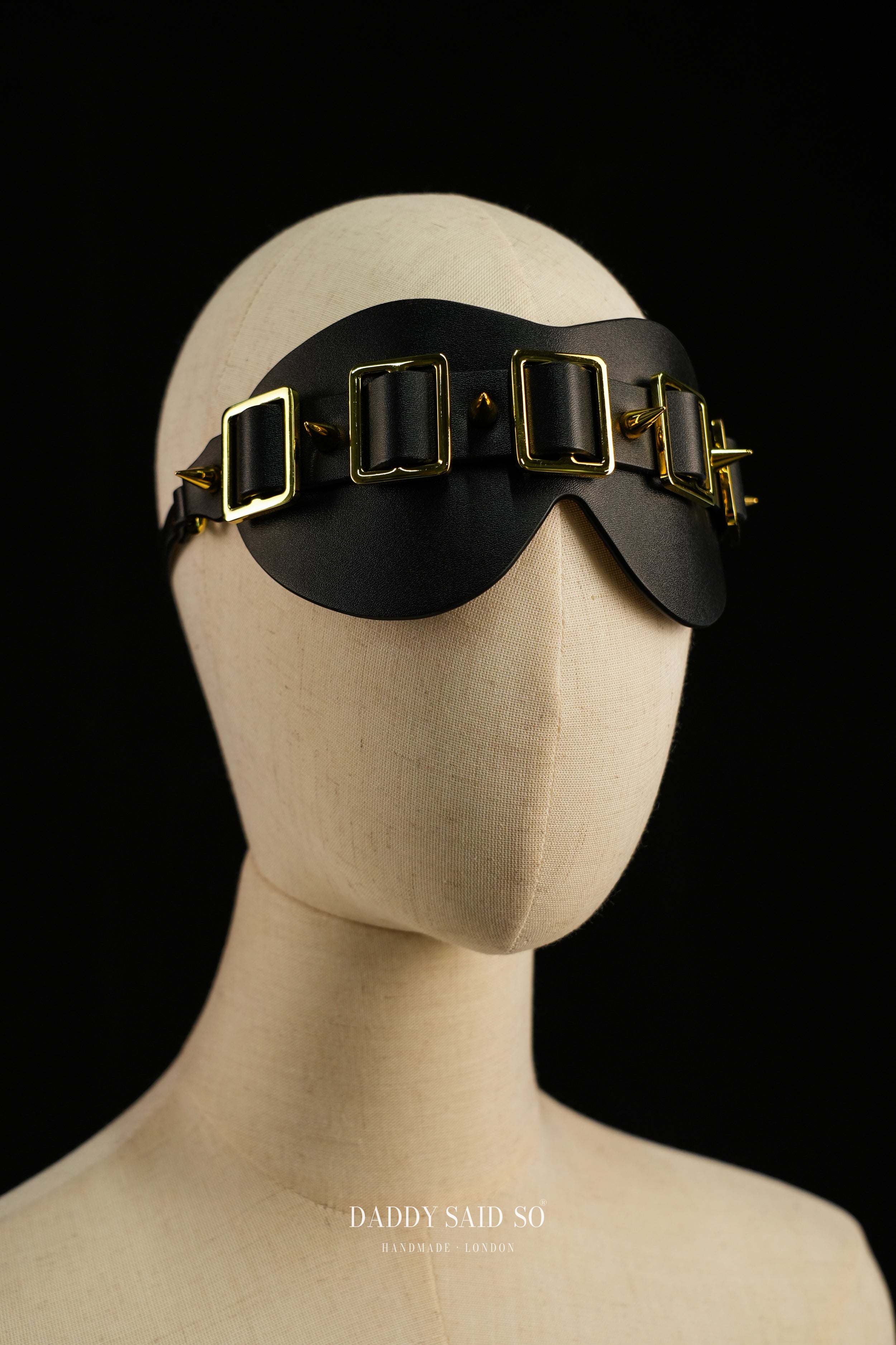 Gilded Spike Eye Mask