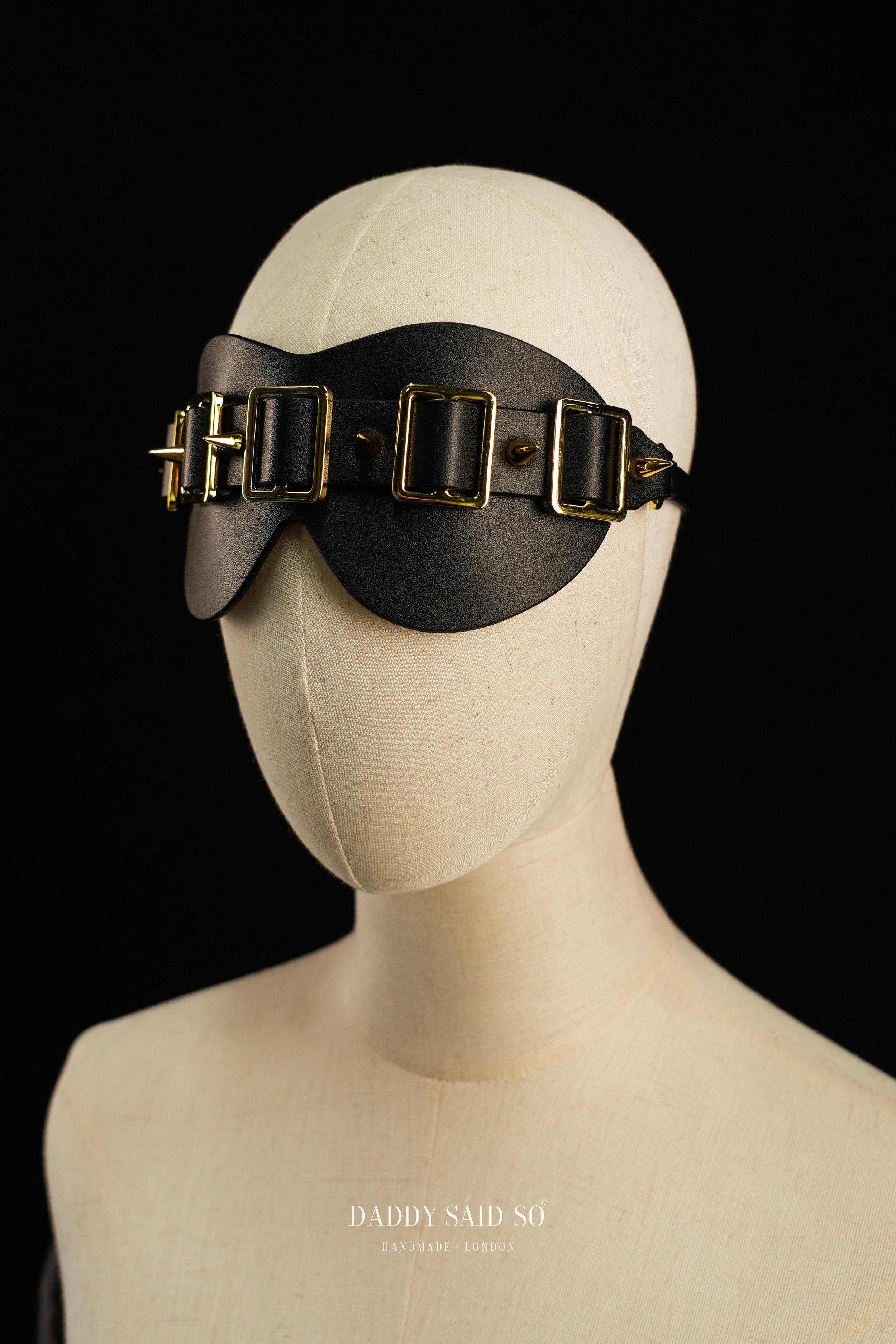 Gilded Spike Eye Mask