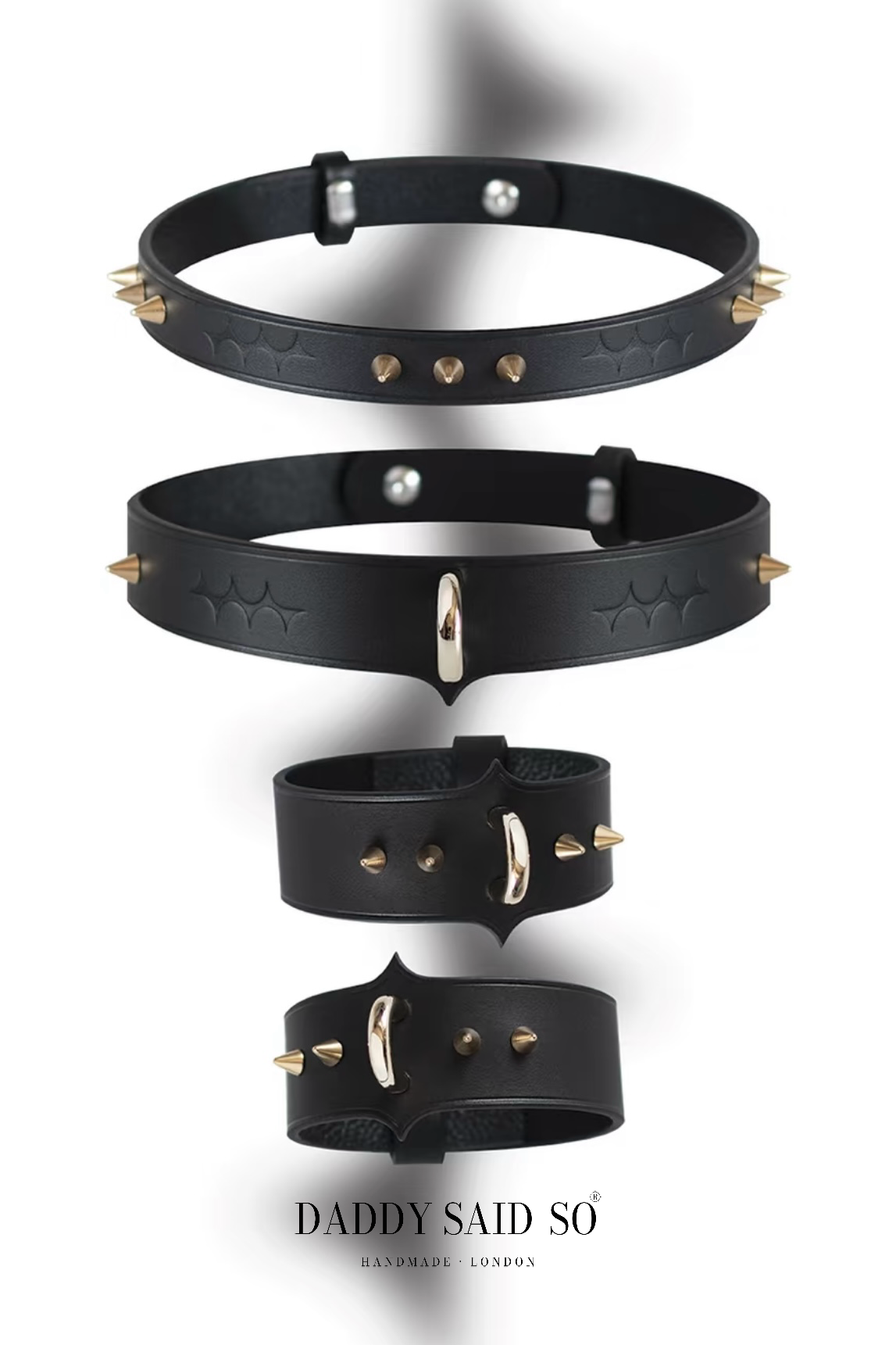 The Gilded Thorn Collar & Cuffs