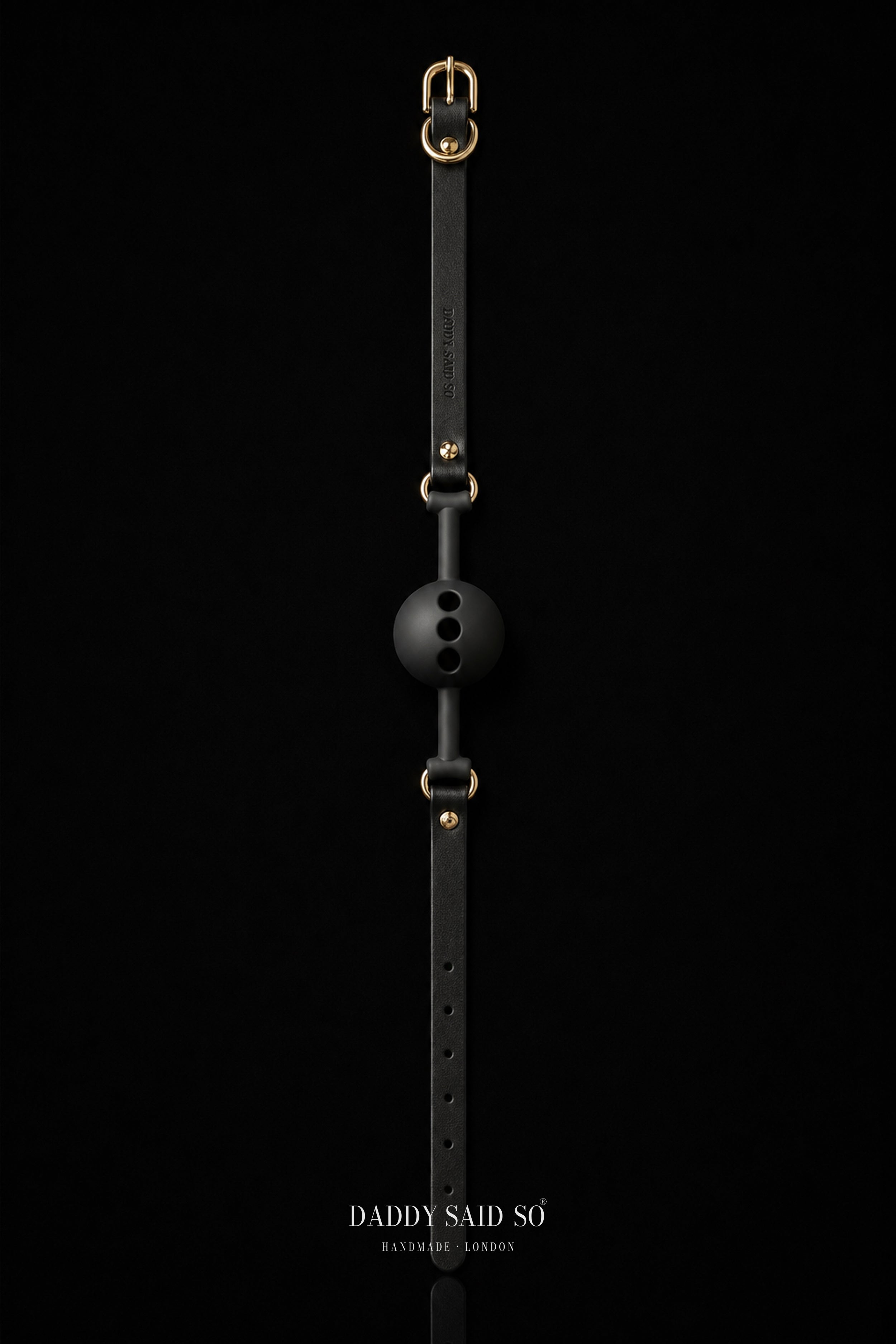 The Gilded Silence Ball Gag
