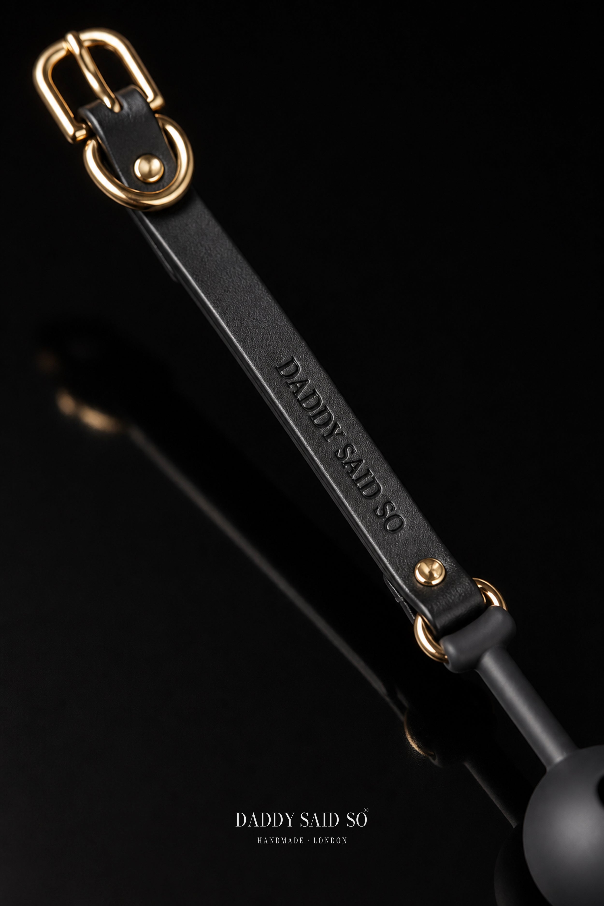 The Gilded Silence Ball Gag
