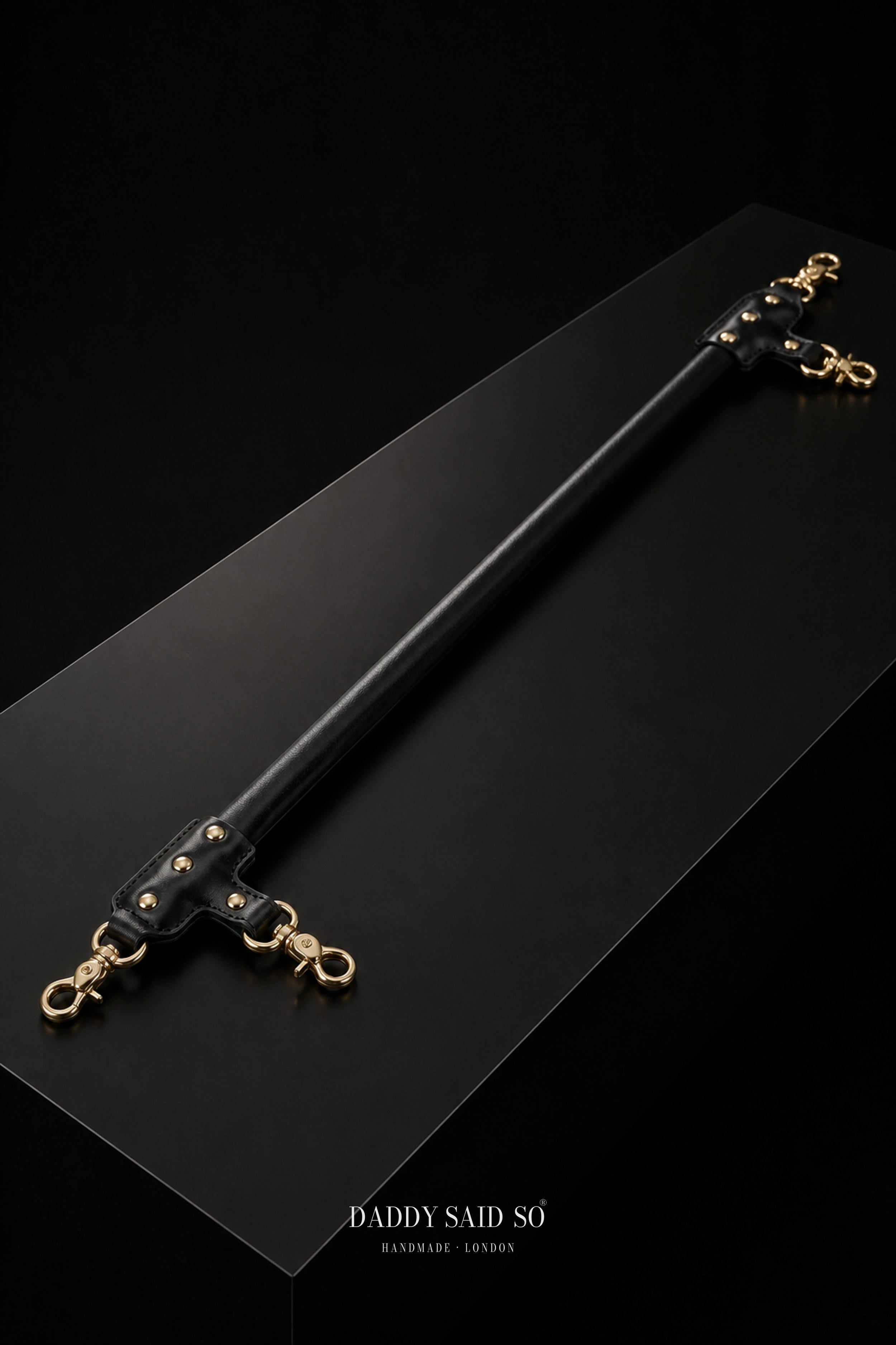 Leather Restraint Spreader Bar